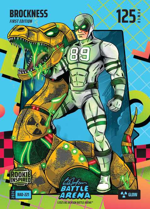 Glow 80's Rad Battlefoil