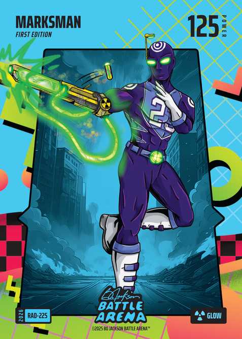 Glow 80's Rad Battlefoil