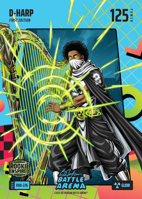 Glow 80's Rad Battlefoil