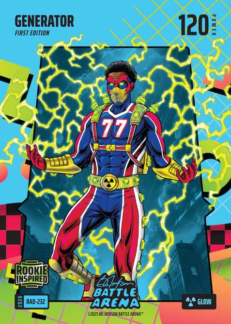 Glow 80's Rad Battlefoil