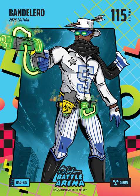 Glow 80's Rad Battlefoil