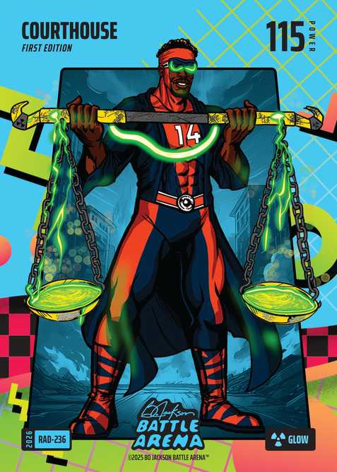 Glow 80's Rad Battlefoil