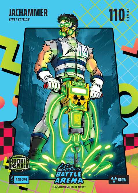 Glow 80's Rad Battlefoil