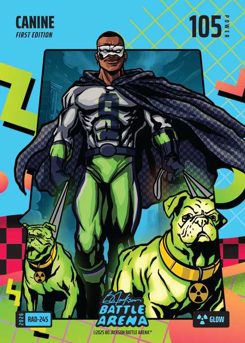 Glow 80's Rad Battlefoil