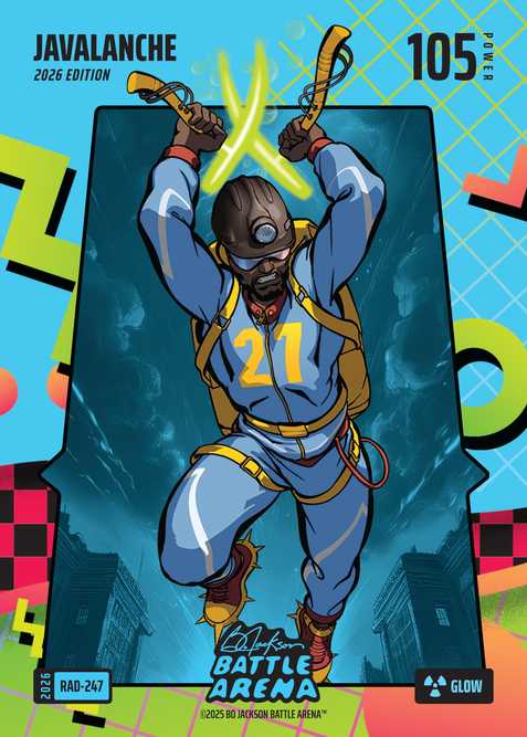 Glow 80's Rad Battlefoil