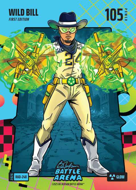 Glow 80's Rad Battlefoil