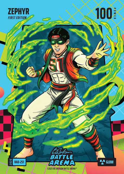 Glow 80's Rad Battlefoil