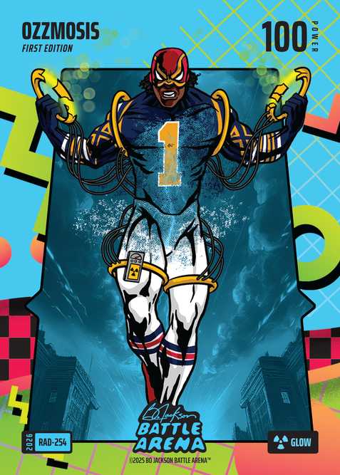 Glow 80's Rad Battlefoil