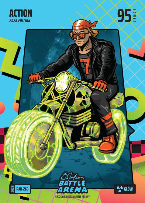 Glow 80's Rad Battlefoil