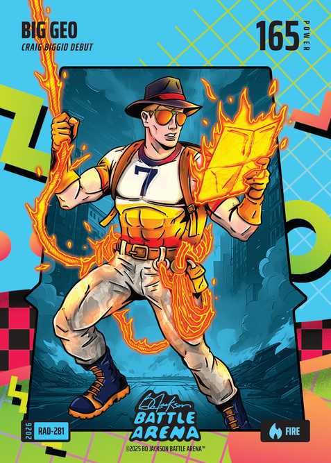 Fire 80's Rad Battlefoil