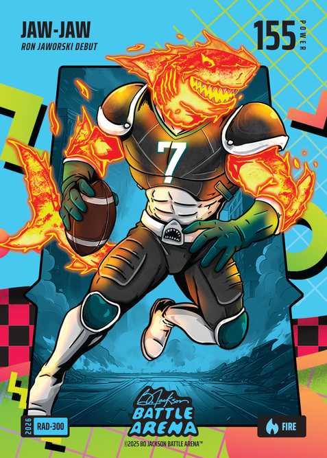 Fire 80's Rad Battlefoil