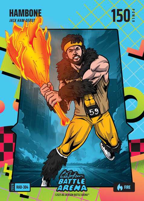 Fire 80's Rad Battlefoil