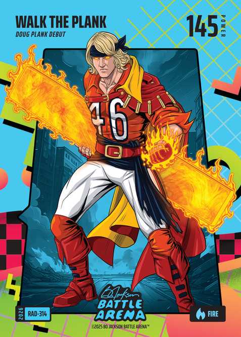 Fire 80's Rad Battlefoil