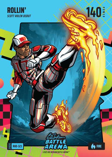 Fire 80's Rad Battlefoil