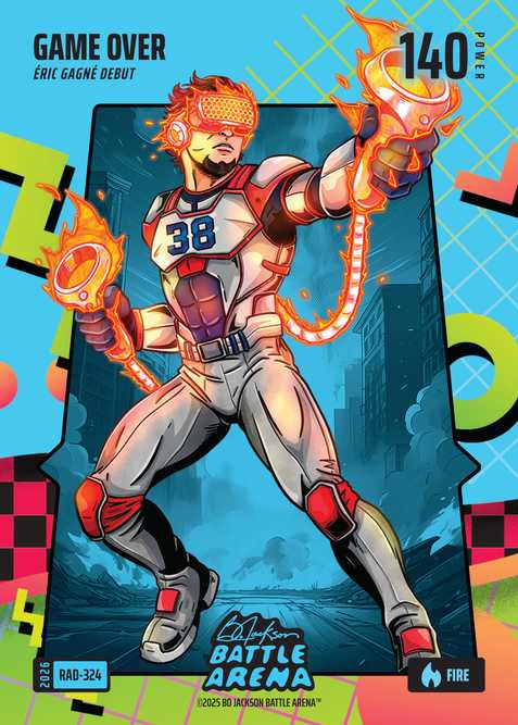 Fire 80's Rad Battlefoil