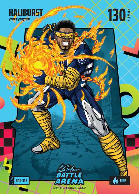 Fire 80's Rad Battlefoil