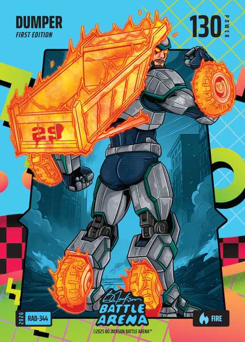 Fire 80's Rad Battlefoil