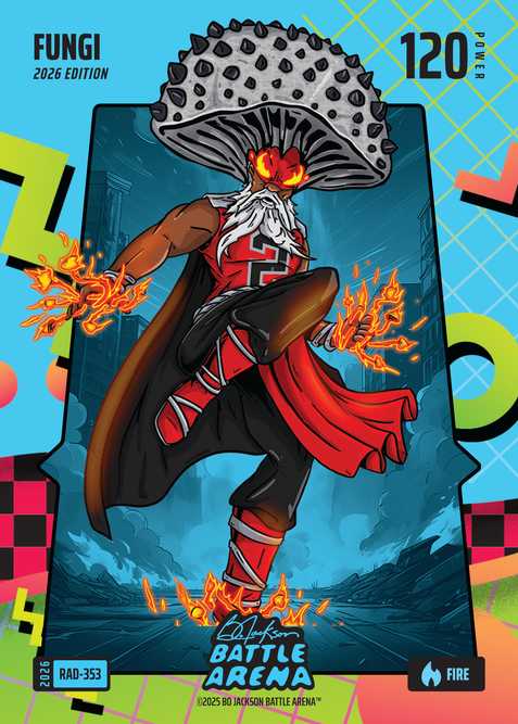 Fire 80's Rad Battlefoil