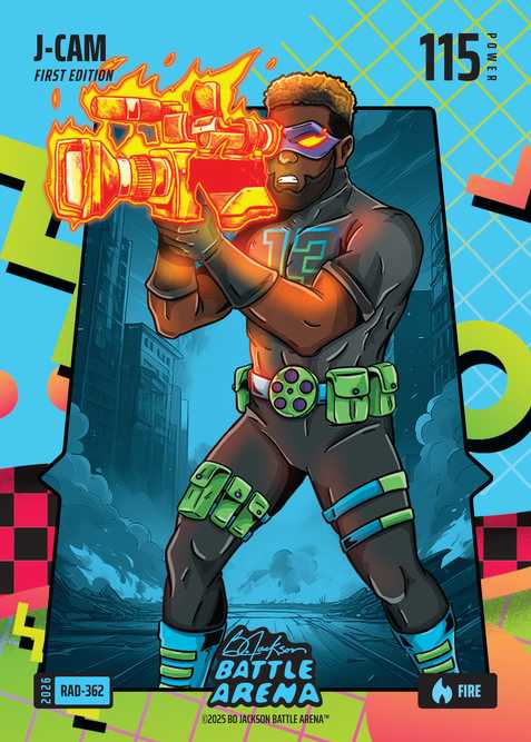 Fire 80's Rad Battlefoil