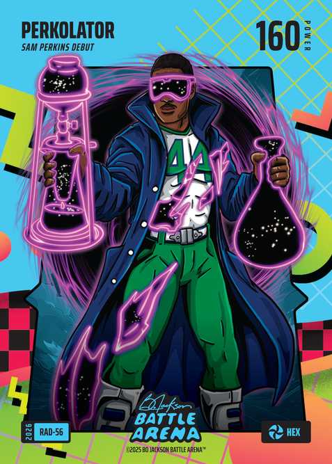 Hex 80's Rad Battlefoil