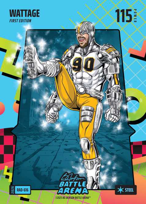 Steel 80's Rad Battlefoil