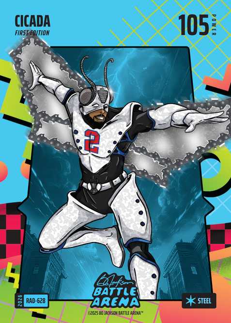 Steel 80's Rad Battlefoil