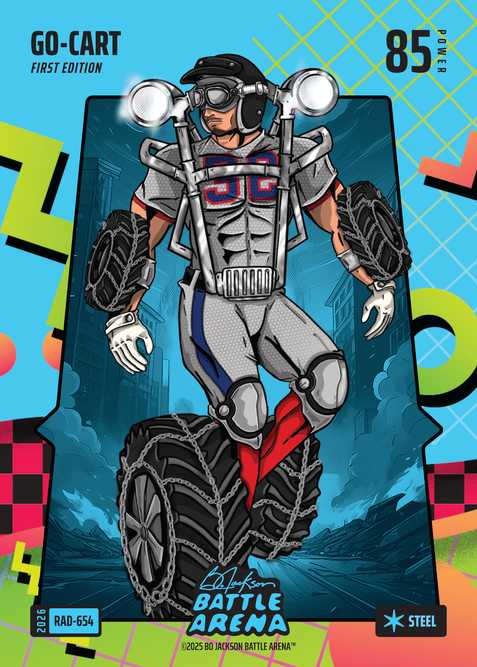 Steel 80's Rad Battlefoil