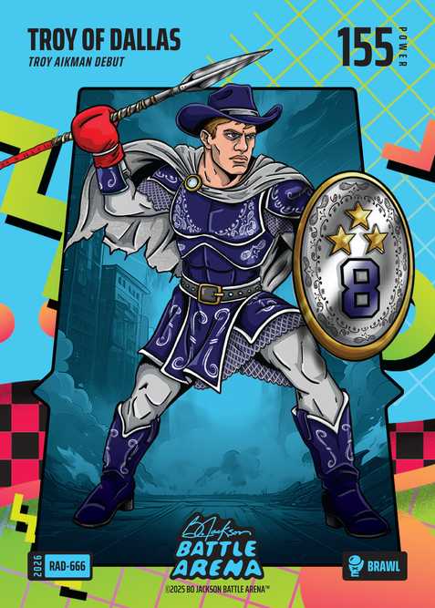 Brawl 80's Rad Battlefoil