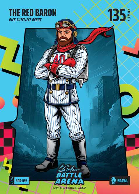 Brawl 80's Rad Battlefoil