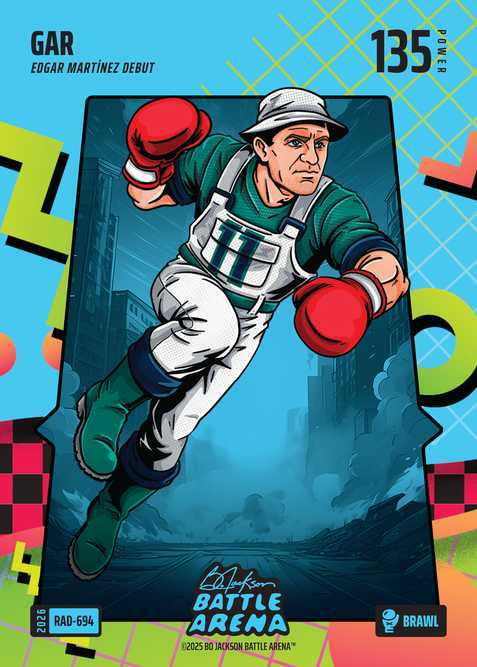 Brawl 80's Rad Battlefoil