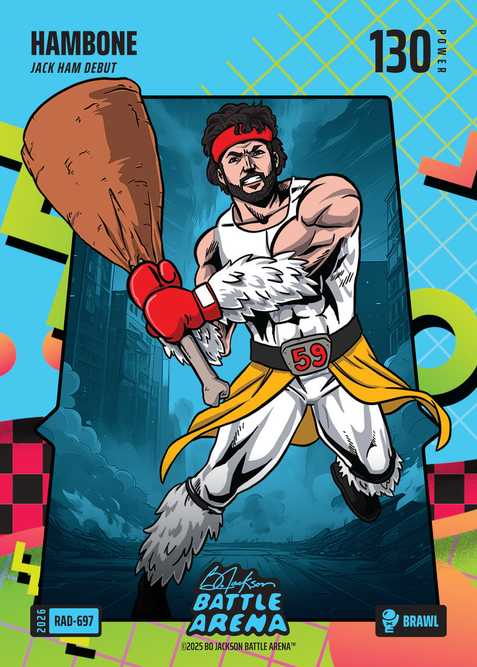 Brawl 80's Rad Battlefoil