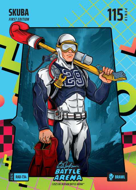 Brawl 80's Rad Battlefoil