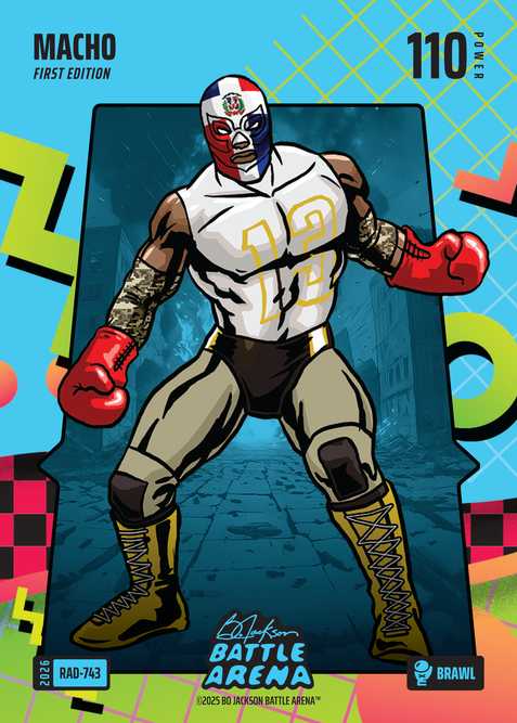 Brawl 80's Rad Battlefoil