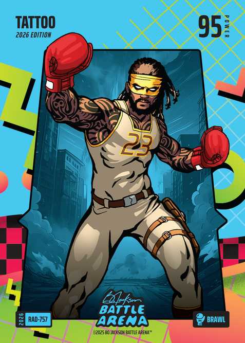 Brawl 80's Rad Battlefoil