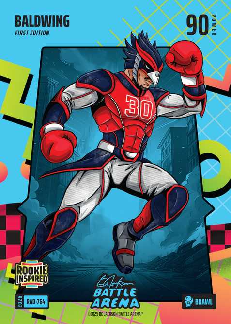 Brawl 80's Rad Battlefoil