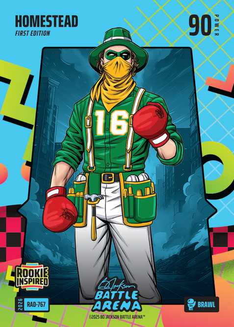 Brawl 80's Rad Battlefoil