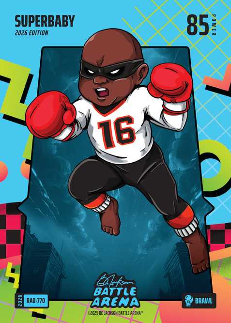 Brawl 80's Rad Battlefoil