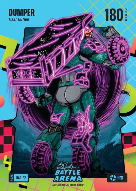 Hex 80's Rad Battlefoil