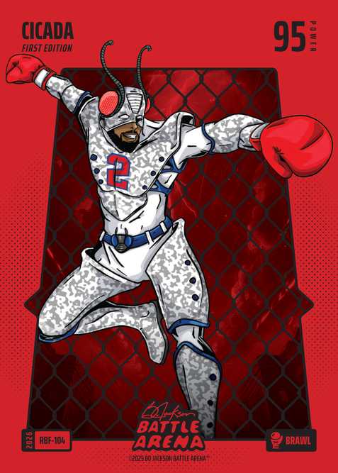 Brawl Red Battlefoil