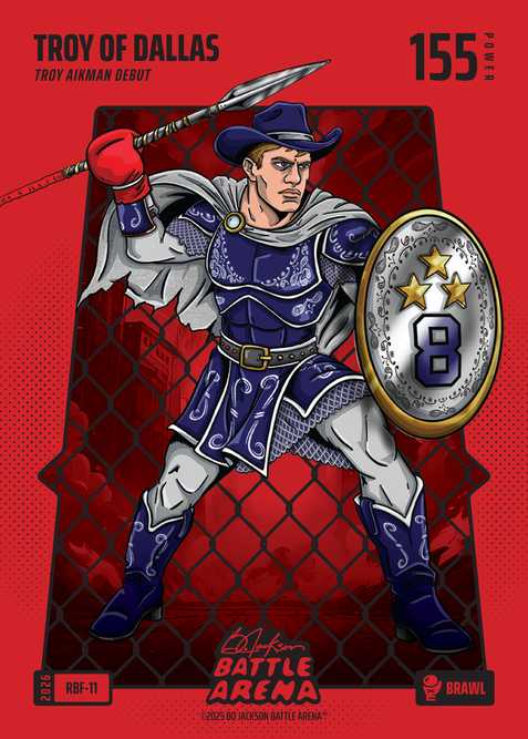 Brawl Red Battlefoil