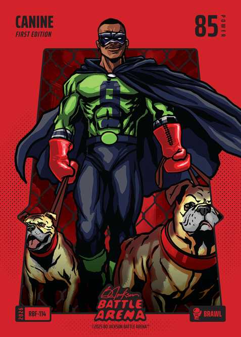 Brawl Red Battlefoil