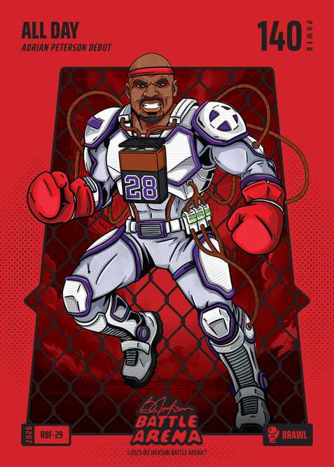 Brawl Red Battlefoil