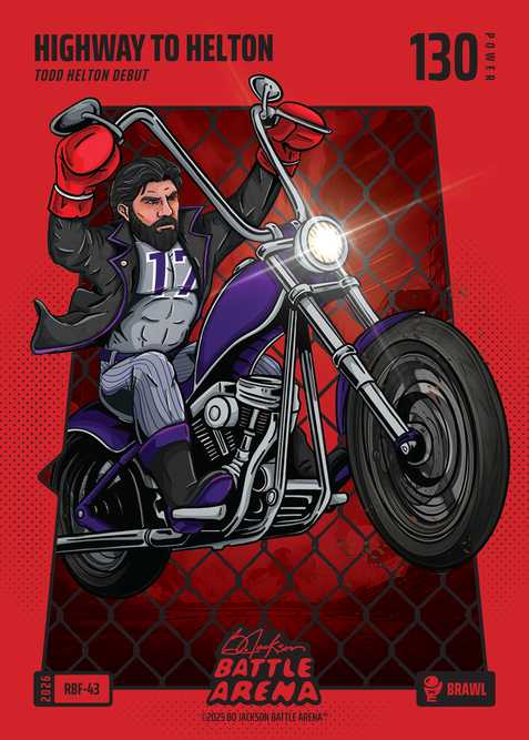 Brawl Red Battlefoil