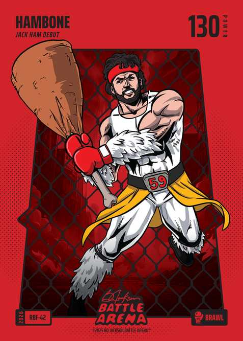 Brawl Red Battlefoil