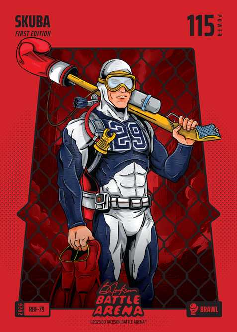 Brawl Red Battlefoil