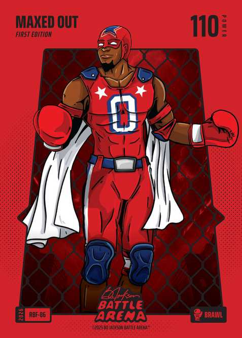 Brawl Red Battlefoil