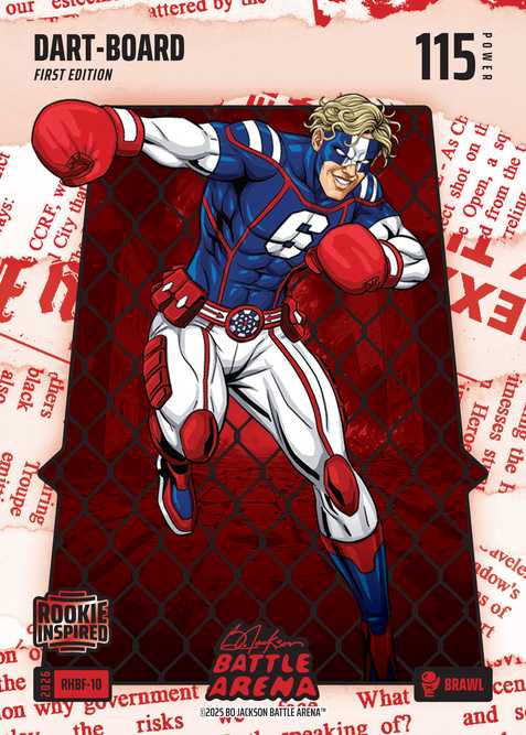 Brawl Red Headlines Battlefoil