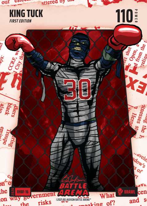 Brawl Red Headlines Battlefoil