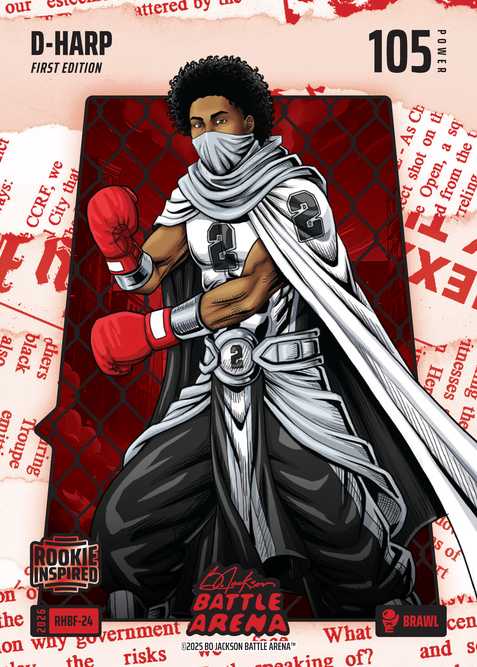 Brawl Red Headlines Battlefoil