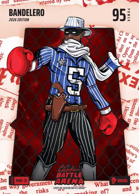 Brawl Red Headlines Battlefoil